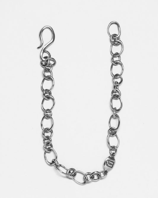 18K White Gold 7" Bracelet with Hook Clasp - TVRRINI Jewellery