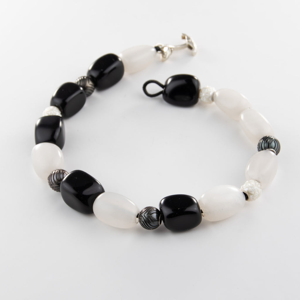 Monochrome Muse Necklace