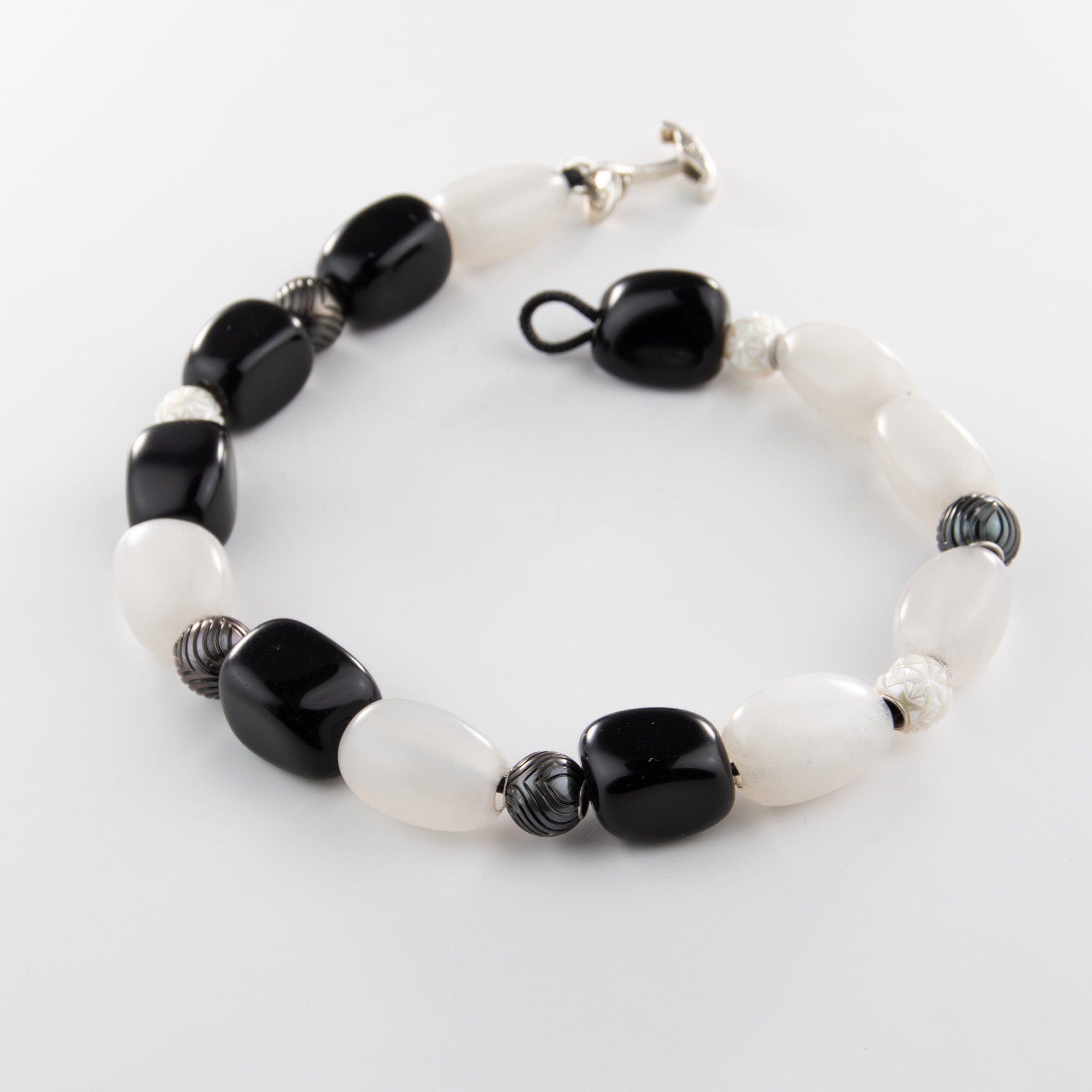 Monochrome Muse Necklace