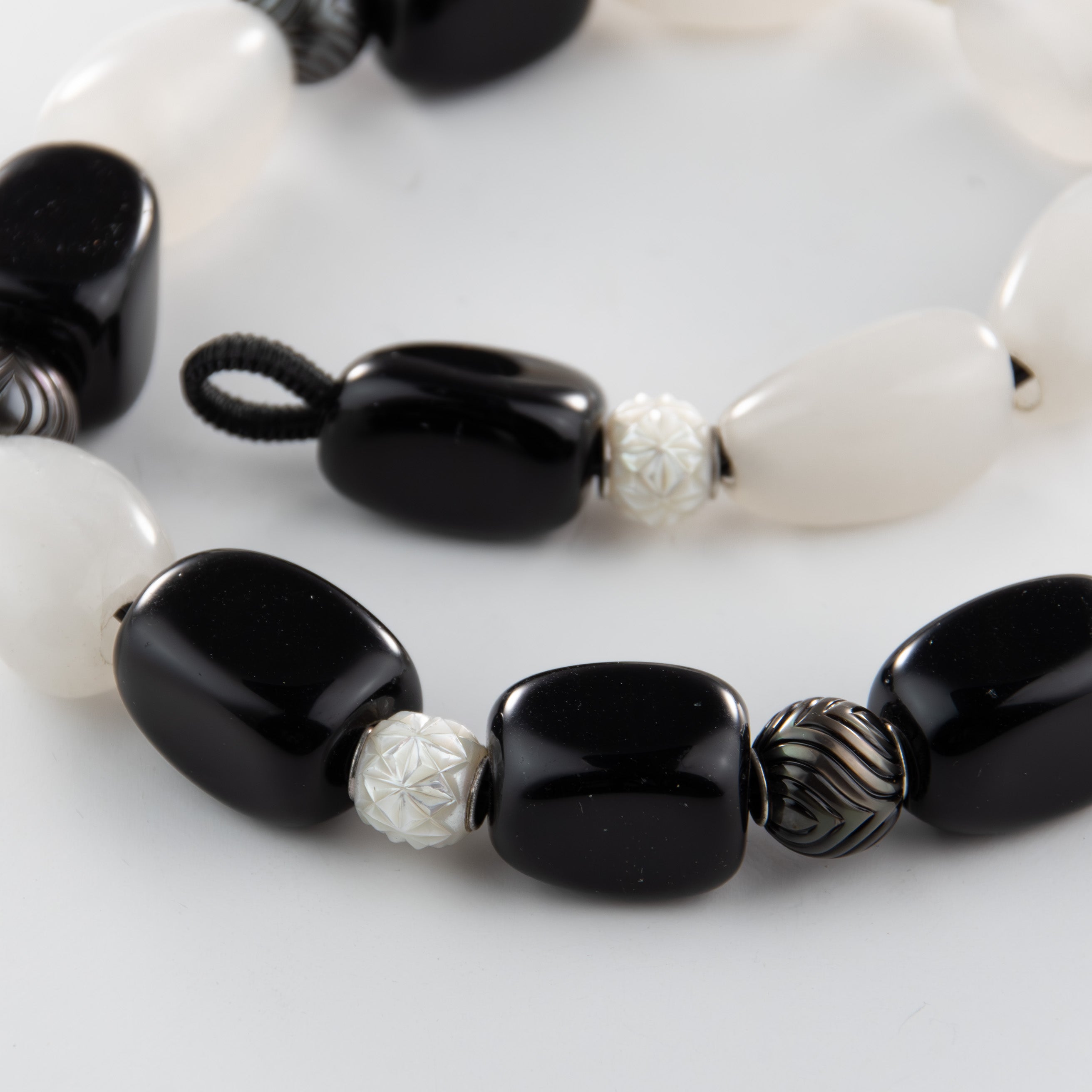 Monochrome Muse Necklace