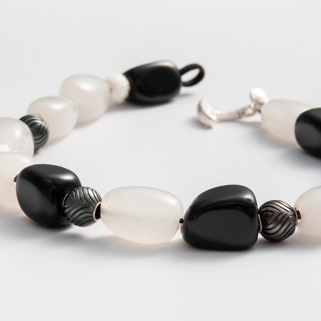Monochrome Muse Necklace