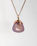 Kara Purple Chalcedony Pendant - SKU KA-P-996-RG