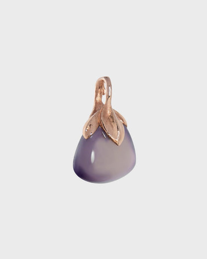 Kara Purple Chalcedony Pendant - TVRRINI Jewellery