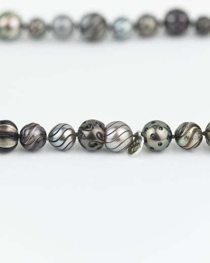 Moira Necklace with Tahitian Cultured Pearls - 474mm (18.7")