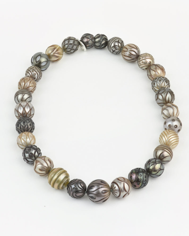 Moira Necklace with Tahitian Cultured Pearls - 339mm (13.3")