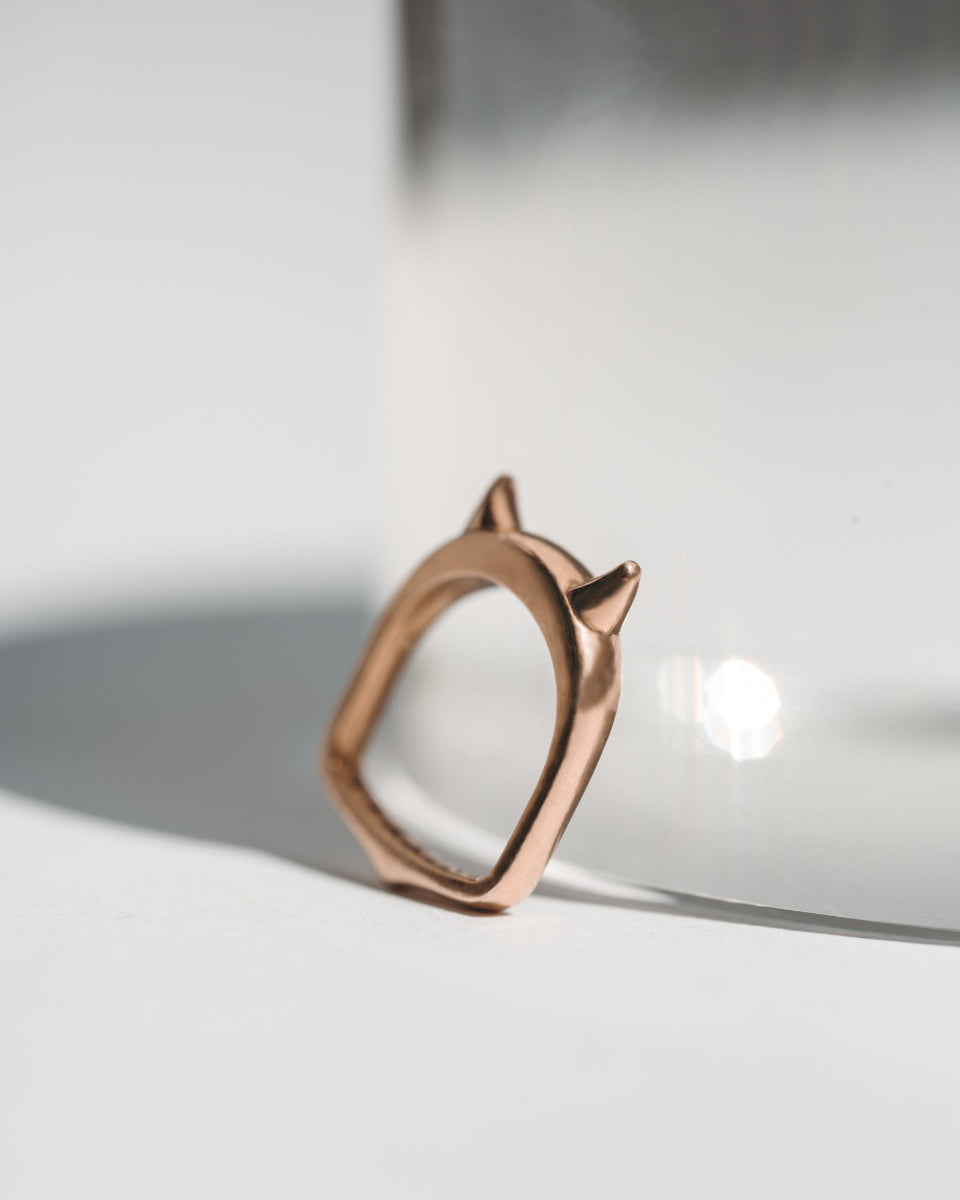 Devil Ring angled side view