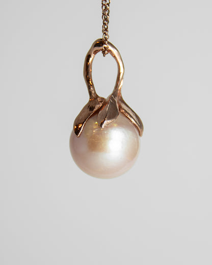 Kara Gold-Plated Silver and Freshwater Pearl Pendant